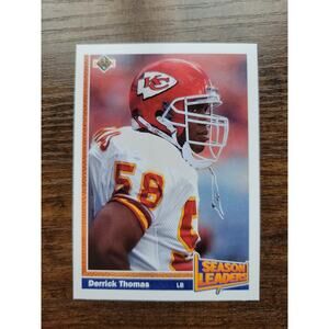 Derrick Thomas 1991 Upper Deck #404 - Kansas City Chiefs - NFL - Fresh Pull
